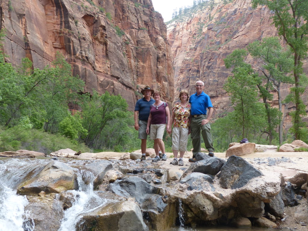 Checking out Zion National Park, Utah